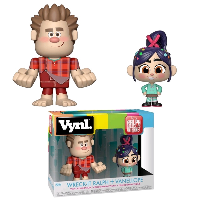 Wreck-It Ralph 2: Ralph Breaks the Internet - Ralph & Vanellope Vynl./Product Detail/Funko Collections