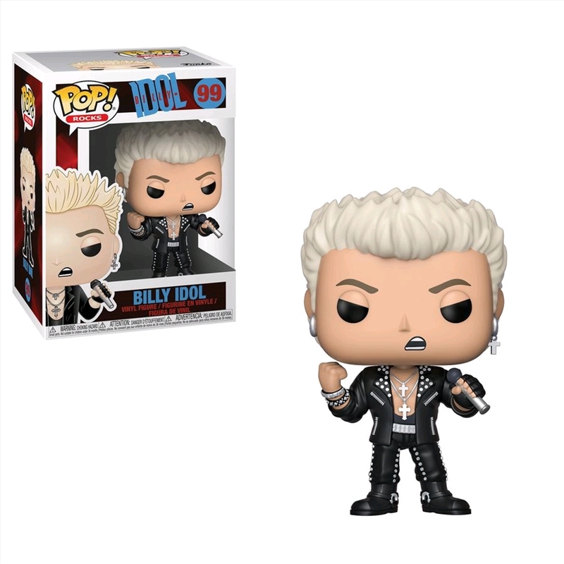 Billy Idol - Billy Idol Pop! Vinyl/Product Detail/Music