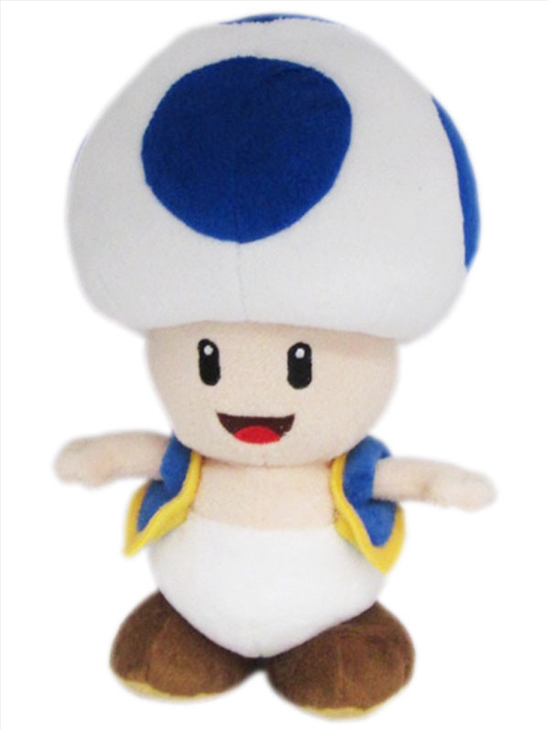 Super Mario Bros Plush Toad Blue 8'/Product Detail/Plush Toys