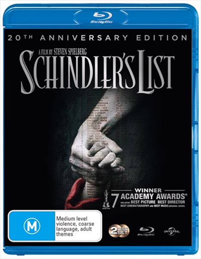 Schindler's List - 20th Anniversary Edition/Product Detail/Drama