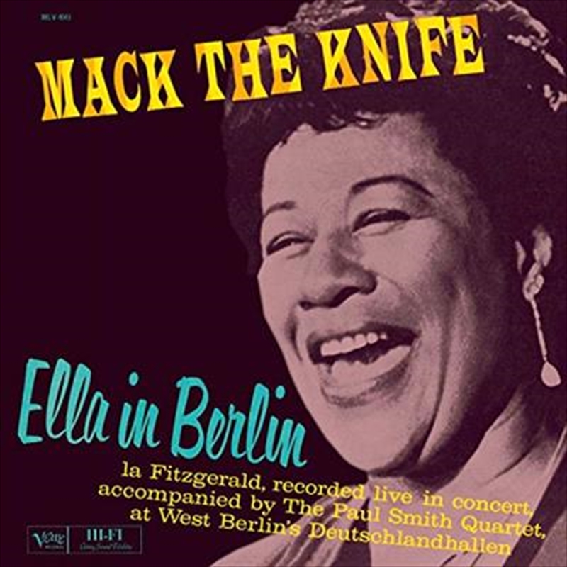 Mack The Knife - Ella In Berlin/Product Detail/Jazz