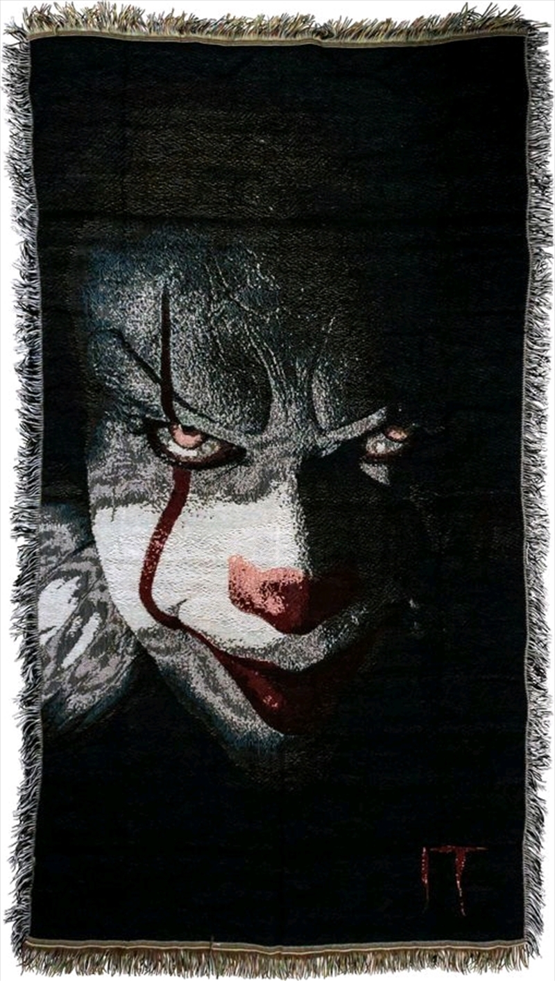 It (2017) - Pennywise Face Throw Rug (92 x 147cm)/Product Detail/Manchester