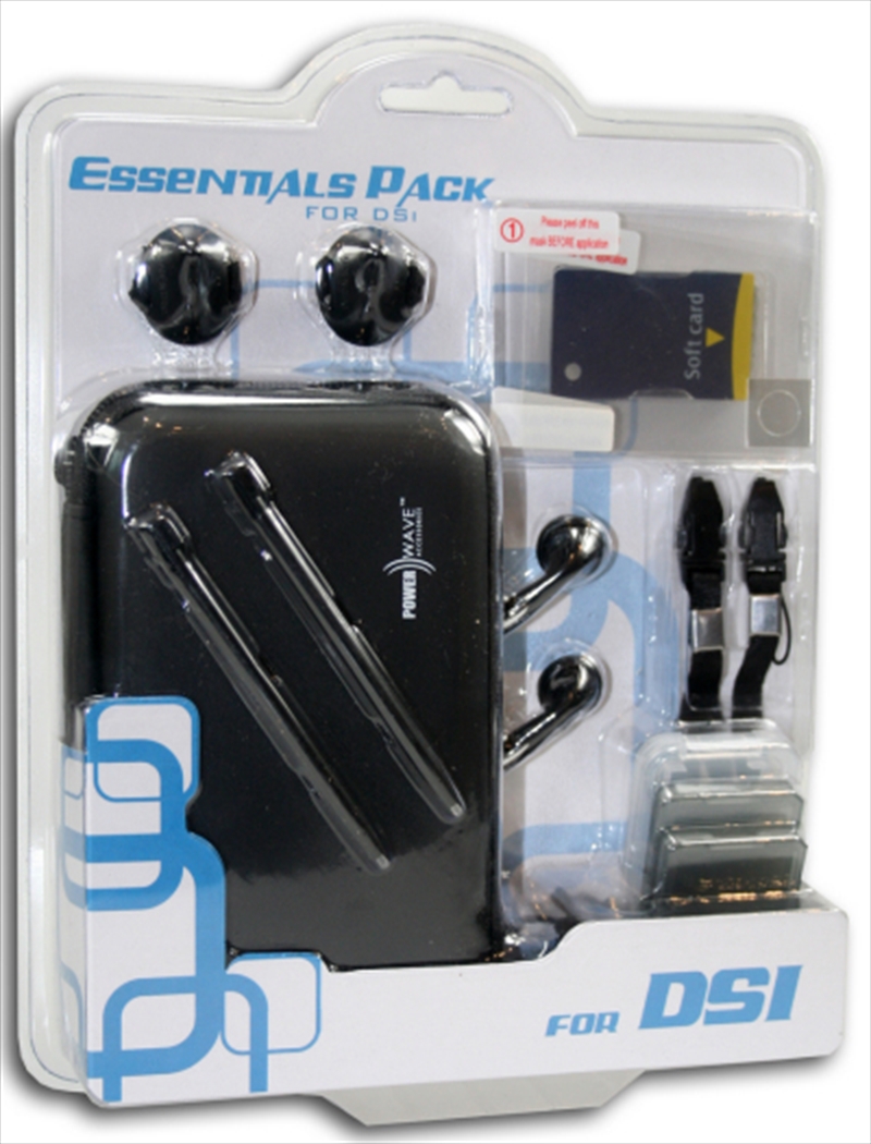 Essentials Pack For DSi - Black/Product Detail/Consoles & Accessories