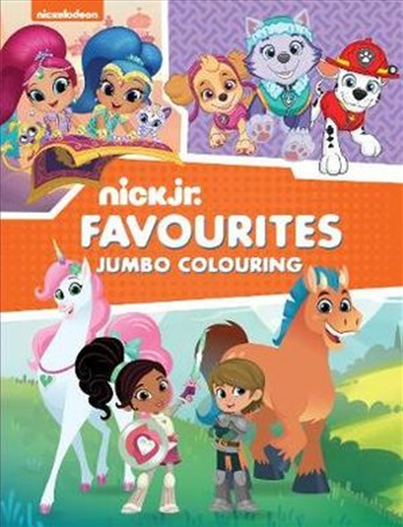 Nick Jr Favourites Jumbo Colouring Book (Girl)/Product Detail/Childrens