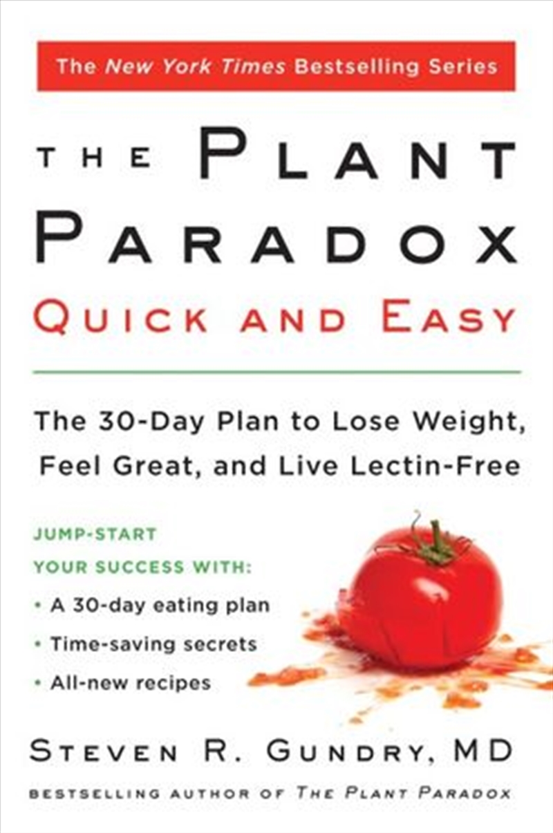 Plant Paradox Quick And Easy/Product Detail/Fitness, Diet & Weightloss