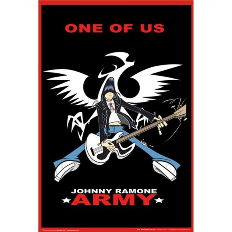 Ramones Johnny Ramone Animated Army/Product Detail/Posters & Prints