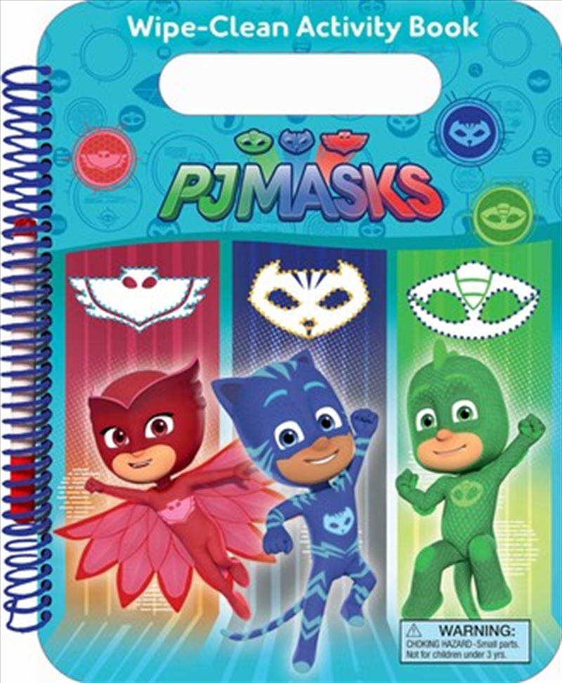 PJ Masks Wipe-Clean Activity Book/Product Detail/Childrens