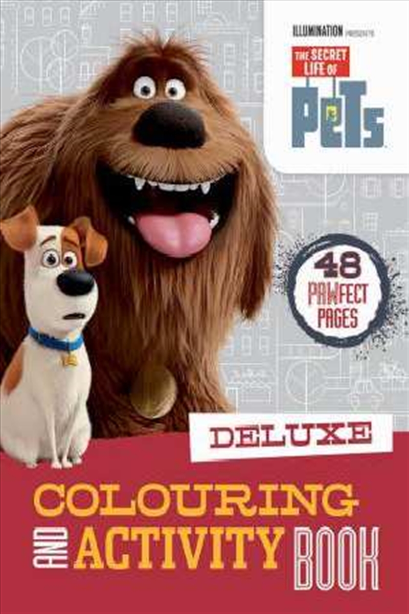 Secret Life Of Pets: Deluxe Colouring And Activity Book/Product Detail/Kids Colouring