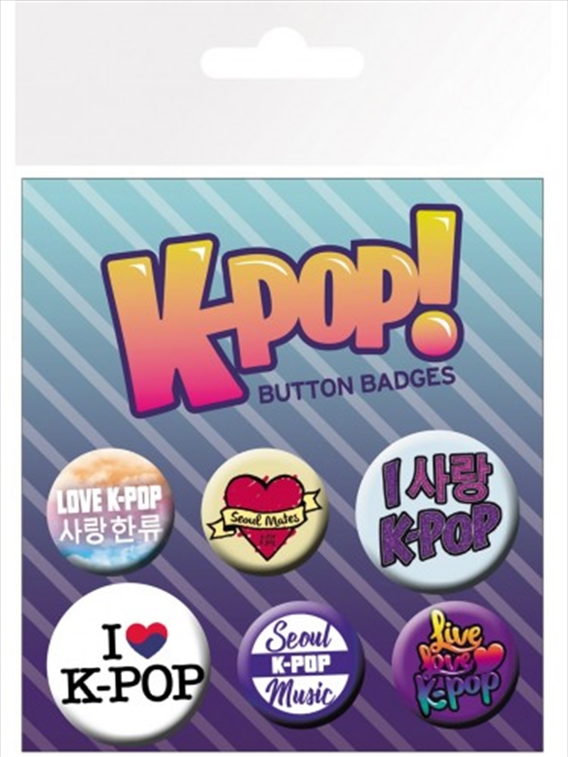 K-Pop Mix Badge Pack | Merchandise