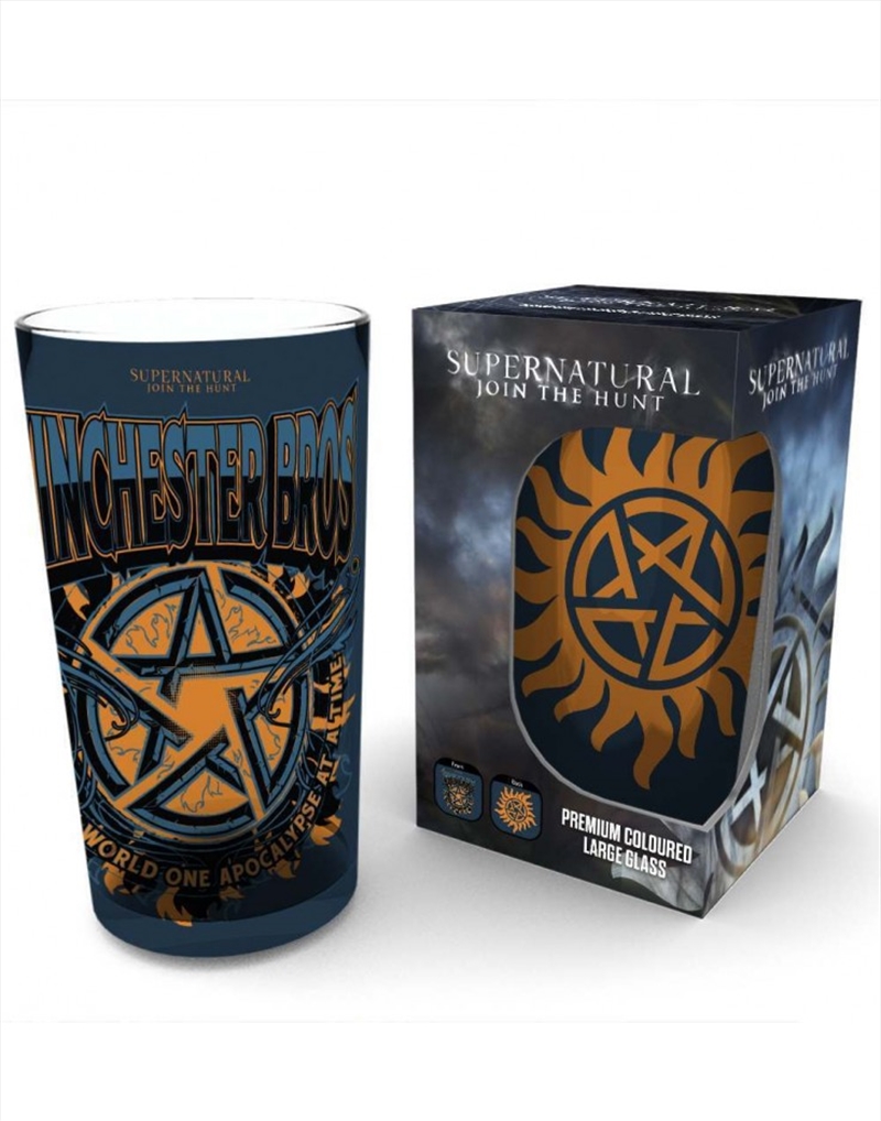 Supernatural Anti Possession Coloured Large Glass/Product Detail/Glasses, Tumblers & Cups