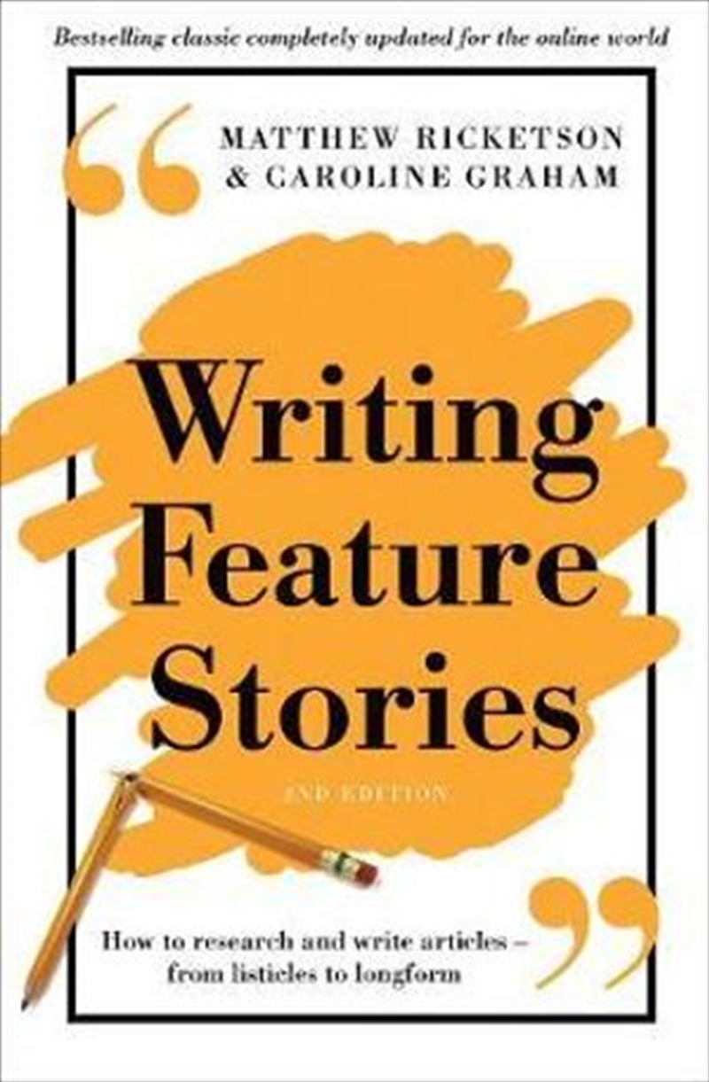 Writing Feature Stories/Product Detail/Education & Textbooks