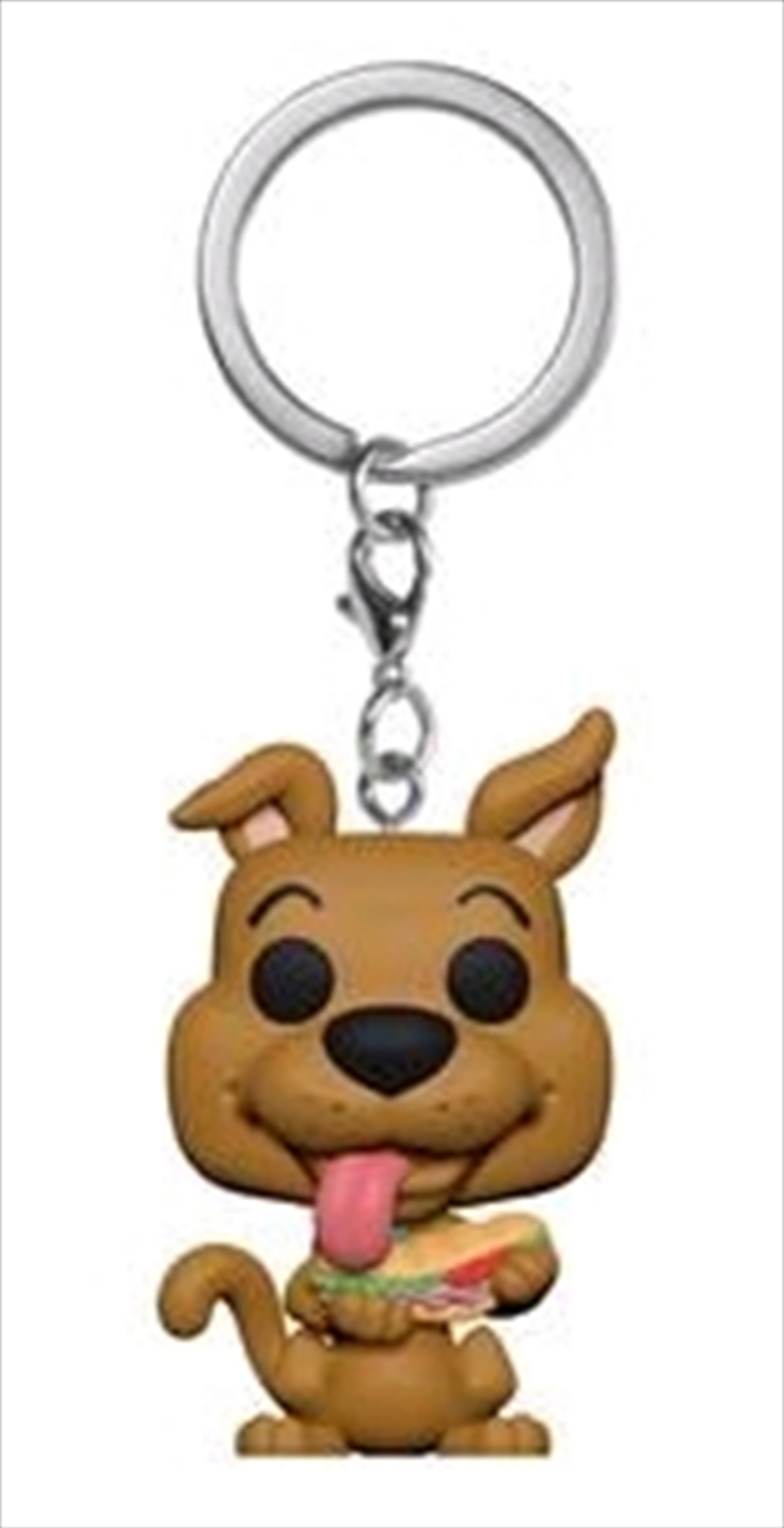 Buy Scooby Doo Scooby Doo with Sandwich Pocket Pop! Keychain in Pop