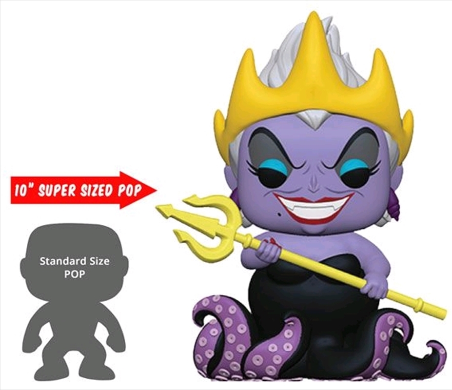The Little Mermaid - Ursula with Crown & Trident 10" US Exclusive Pop! Vinyl/Product Detail/Movies