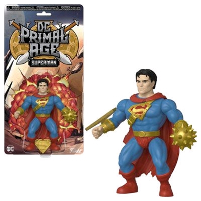 DC Primal Age - Superman Savage World Action Figure/Product Detail/Figurines