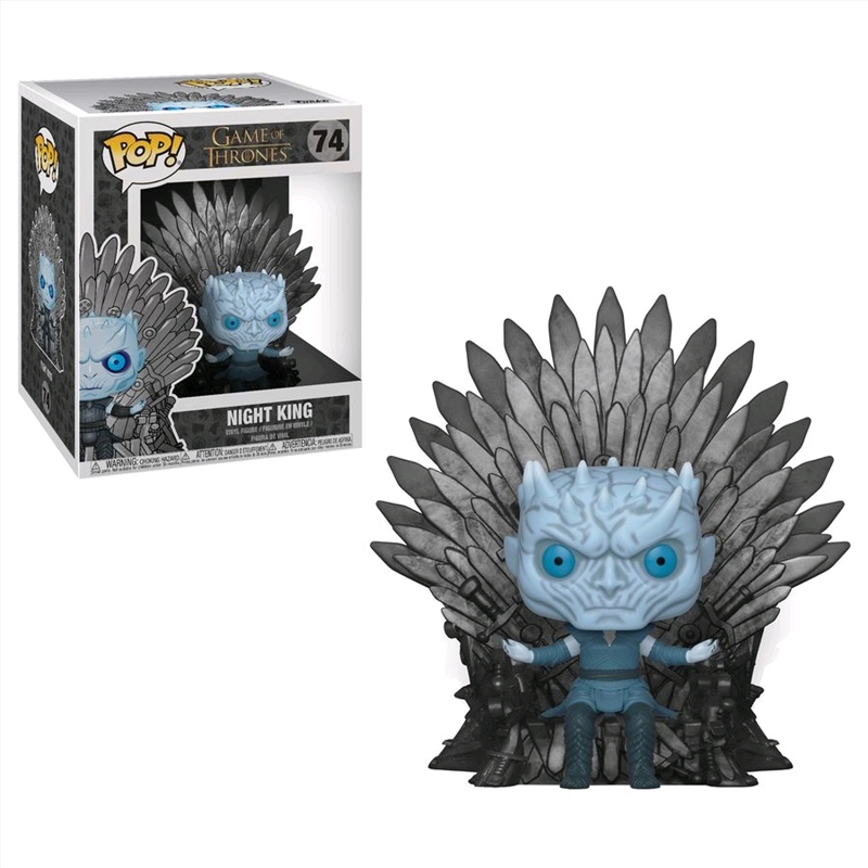 Game of Thrones - Night King Iron Throne Pop! Deluxe/Product Detail/TV