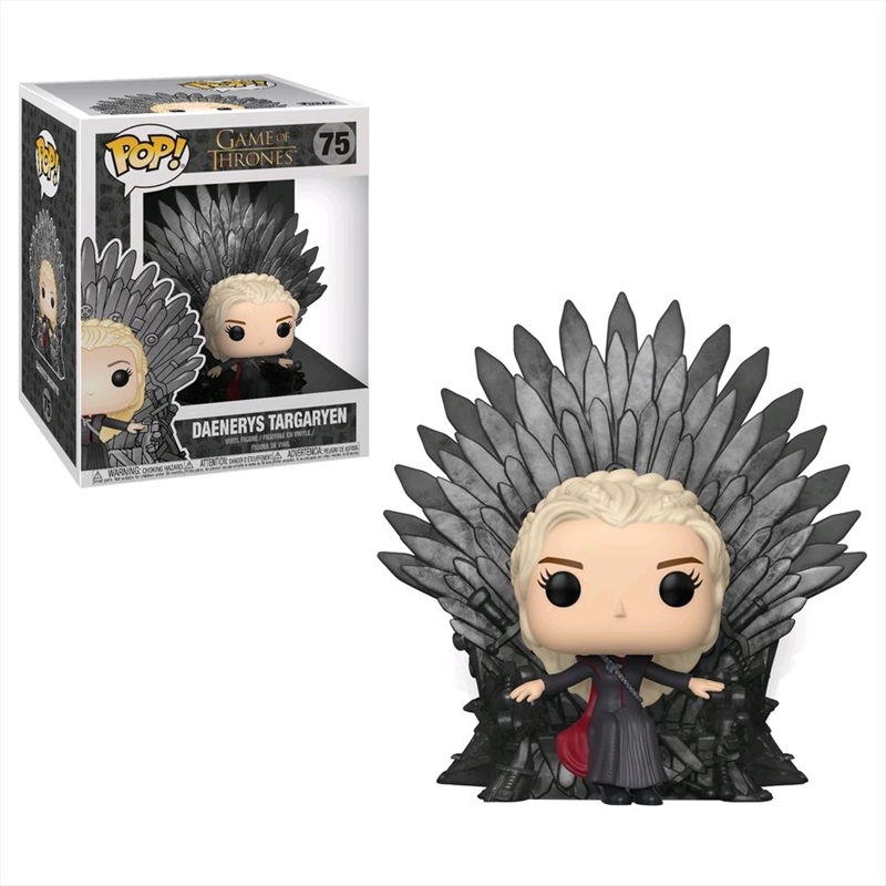 Game of Thrones - Daenerys on Iron Throne Pop! Deluxe/Product Detail/TV