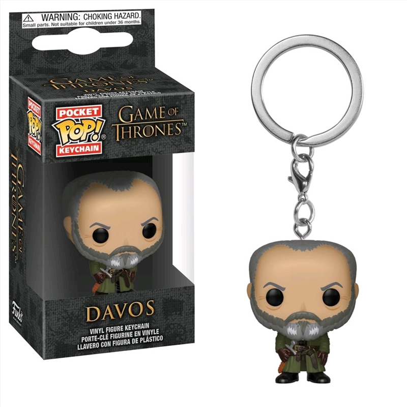 Game of Thrones - Davos Pocket Pop! Keychain/Product Detail/TV