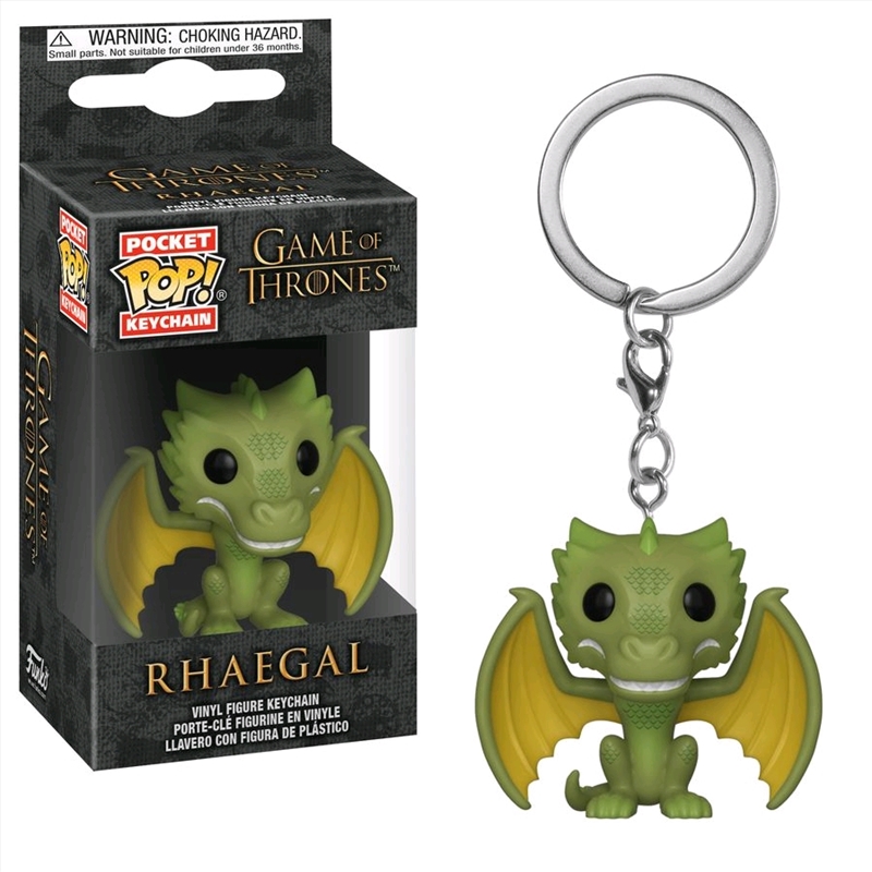 Game of Thrones - Rhaegal Pocket Pop! Keychain/Product Detail/TV