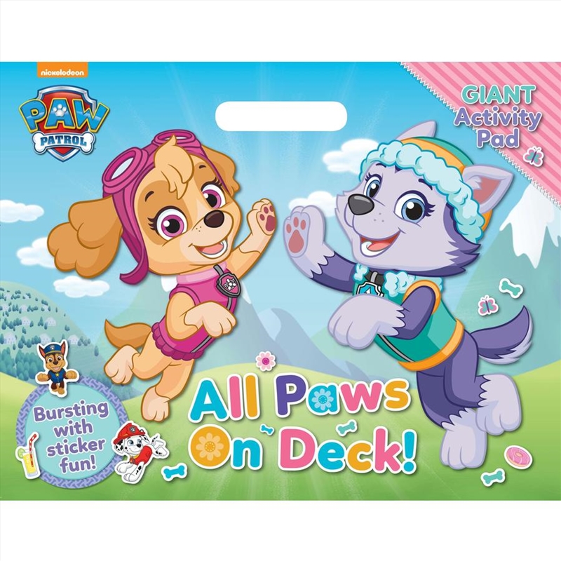 PAW Patrol All Paws On Deck Giant Activity Pad/Product Detail/Arts & Crafts Supplies