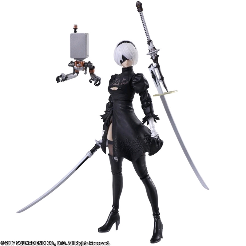 Nier: Automata - YoRHa No2 Type B Bring Arts Action Figure/Product Detail/Figurines