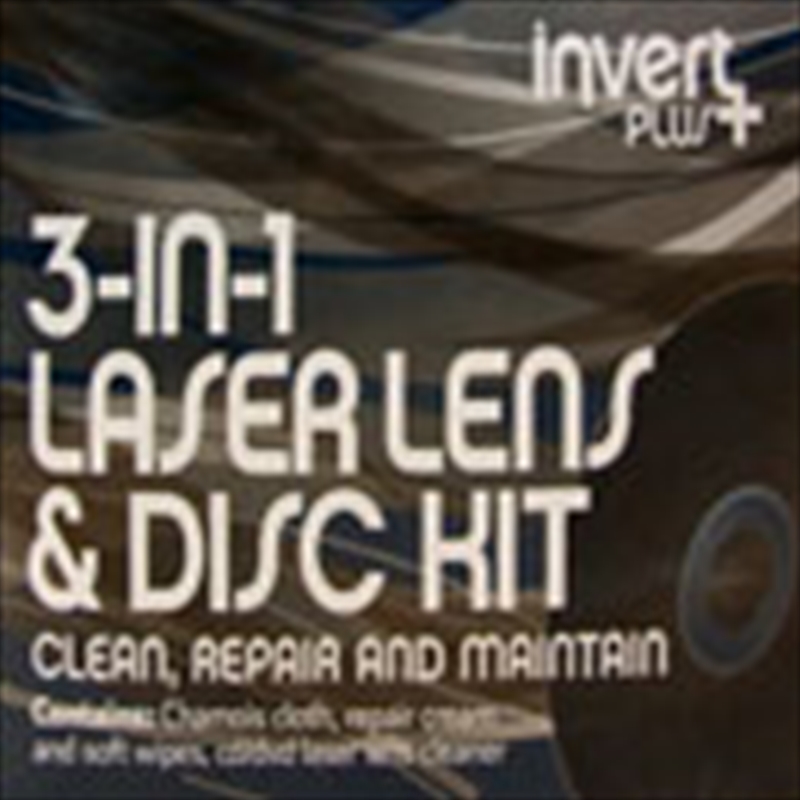3 In 1 CD/DVD Cleaning Kit/Product Detail/Cleaners