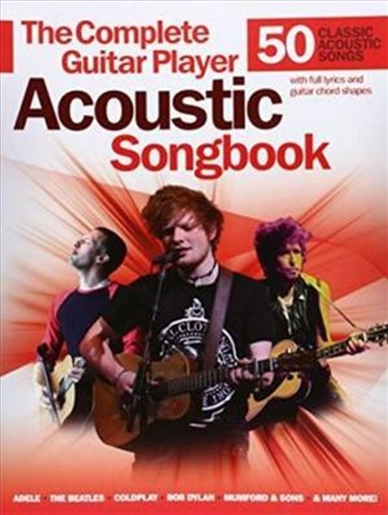 Complete Guitar Player Acoustic Songbook/Product Detail/Reading