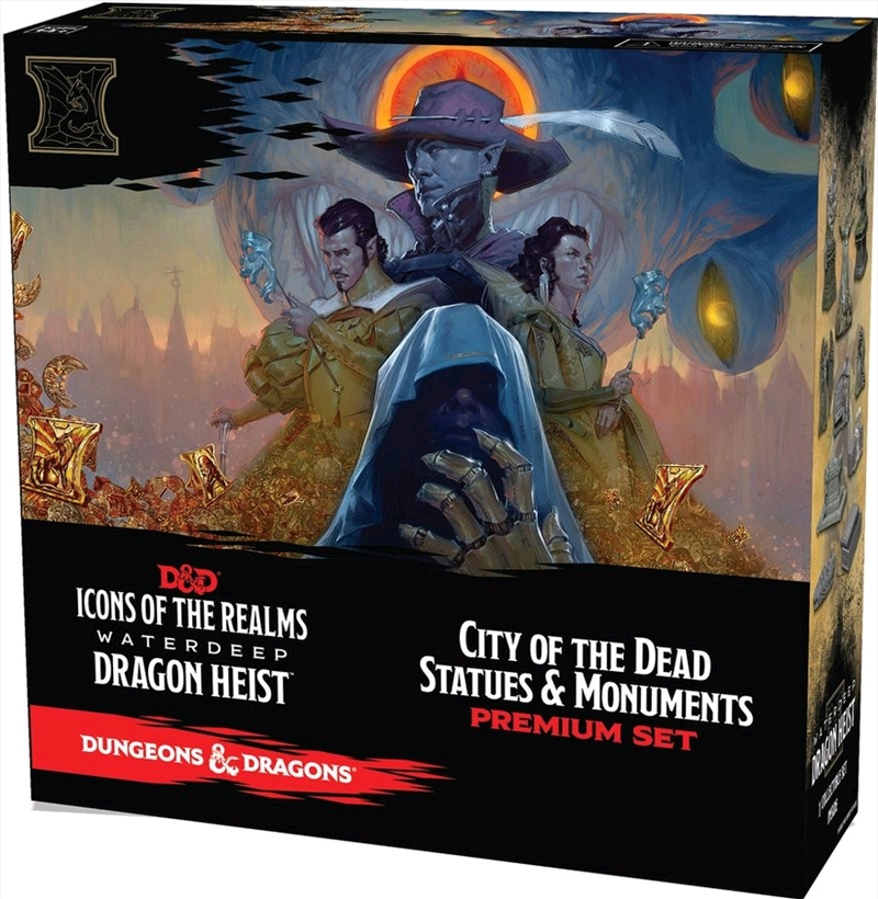 Dungeons & Dragons - Icons of the Realms Set 9 City of the Dead Case Incentive/Product Detail/RPG Games