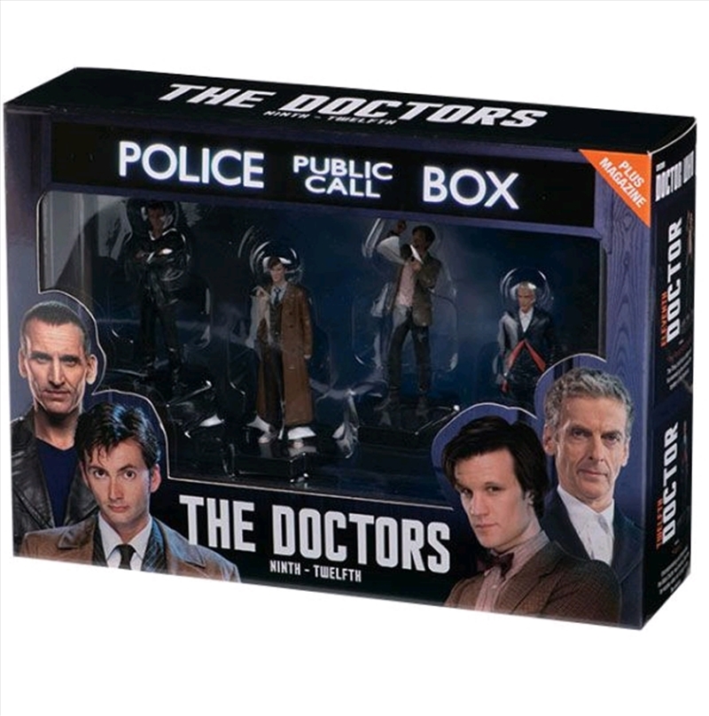 Doctor Who - Doctors Nine, Ten, Eleven and Twelve Regeneration 1:21 Scale Figure Set/Product Detail/Figurines
