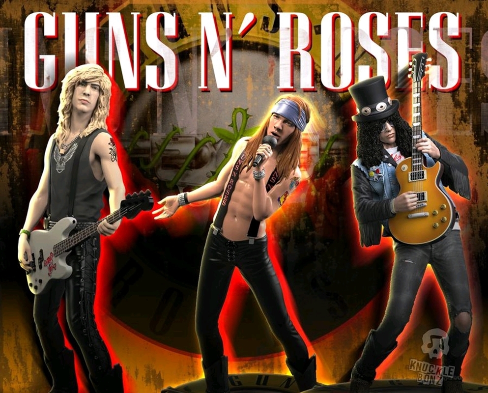 Guns 'N' Roses - Rock Iconz Statues Set of 3/Product Detail/Statues
