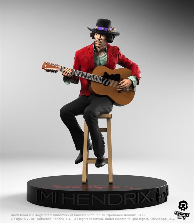 Jimi Hendrix - 2nd Edition Rock Iconz Statue/Product Detail/Statues