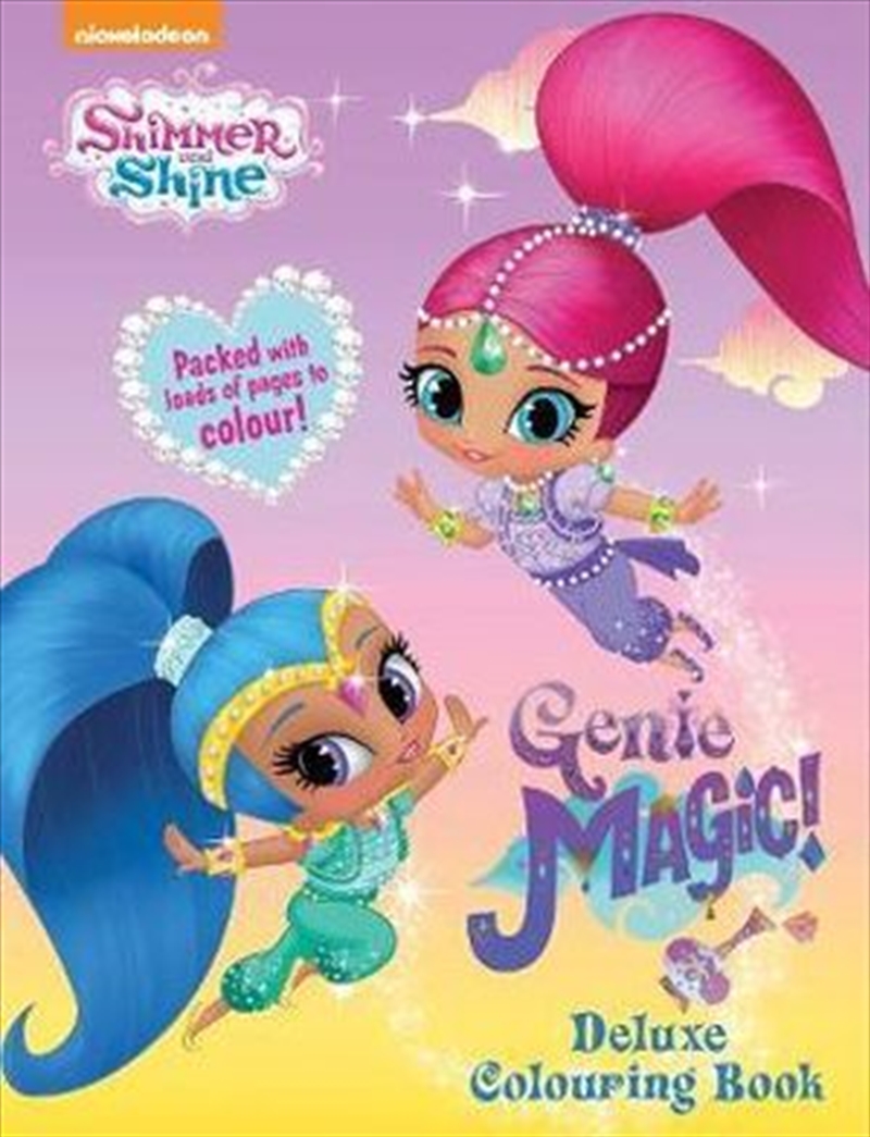 Shimmer and Shine Genie Magic Deluxe Colouring Book/Product Detail/Kids Colouring