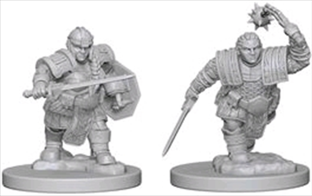 Dungeons & Dragons - Nolzur's Marvelous Unpainted Minis: Dwarf Female Fighter/Product Detail/RPG Games