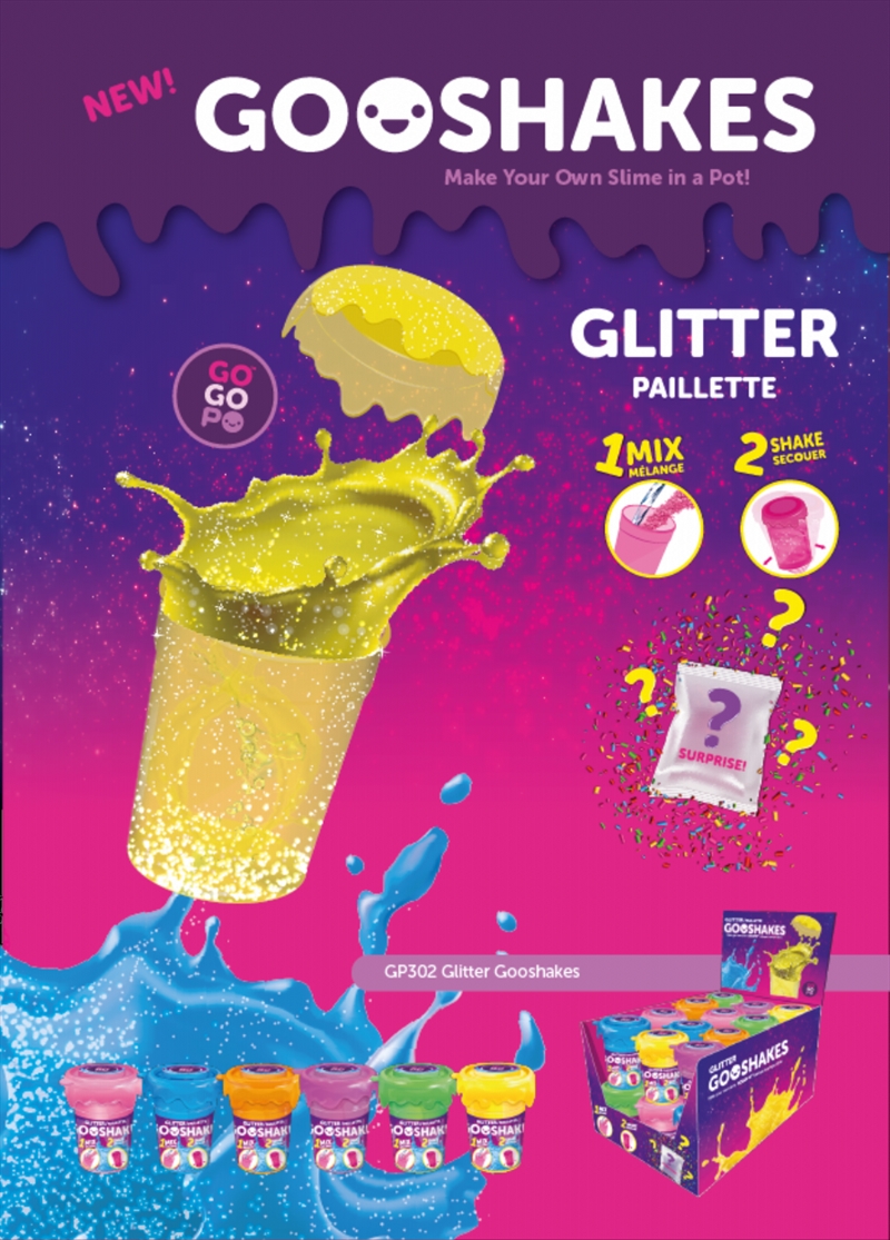 Gooshakes Glitter Slime/Product Detail/Fidget & Sensory