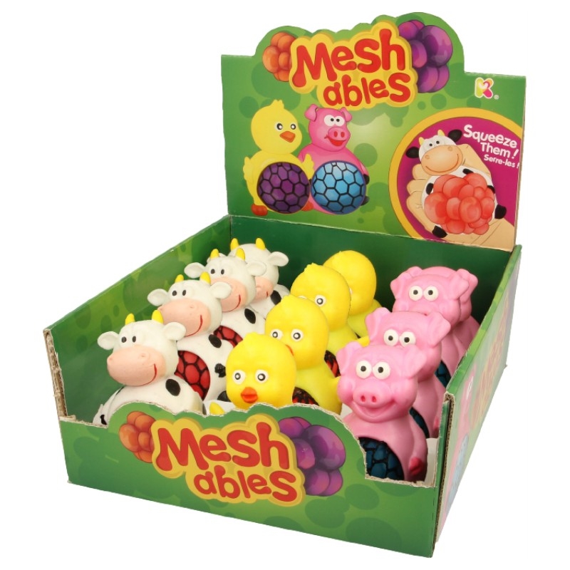 Meshables Farm Animal/Product Detail/Stress & Squishy