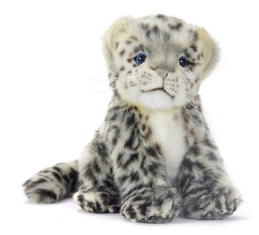 Snow Leopard Cub Sitting 18cm/Product Detail/Plush Toys