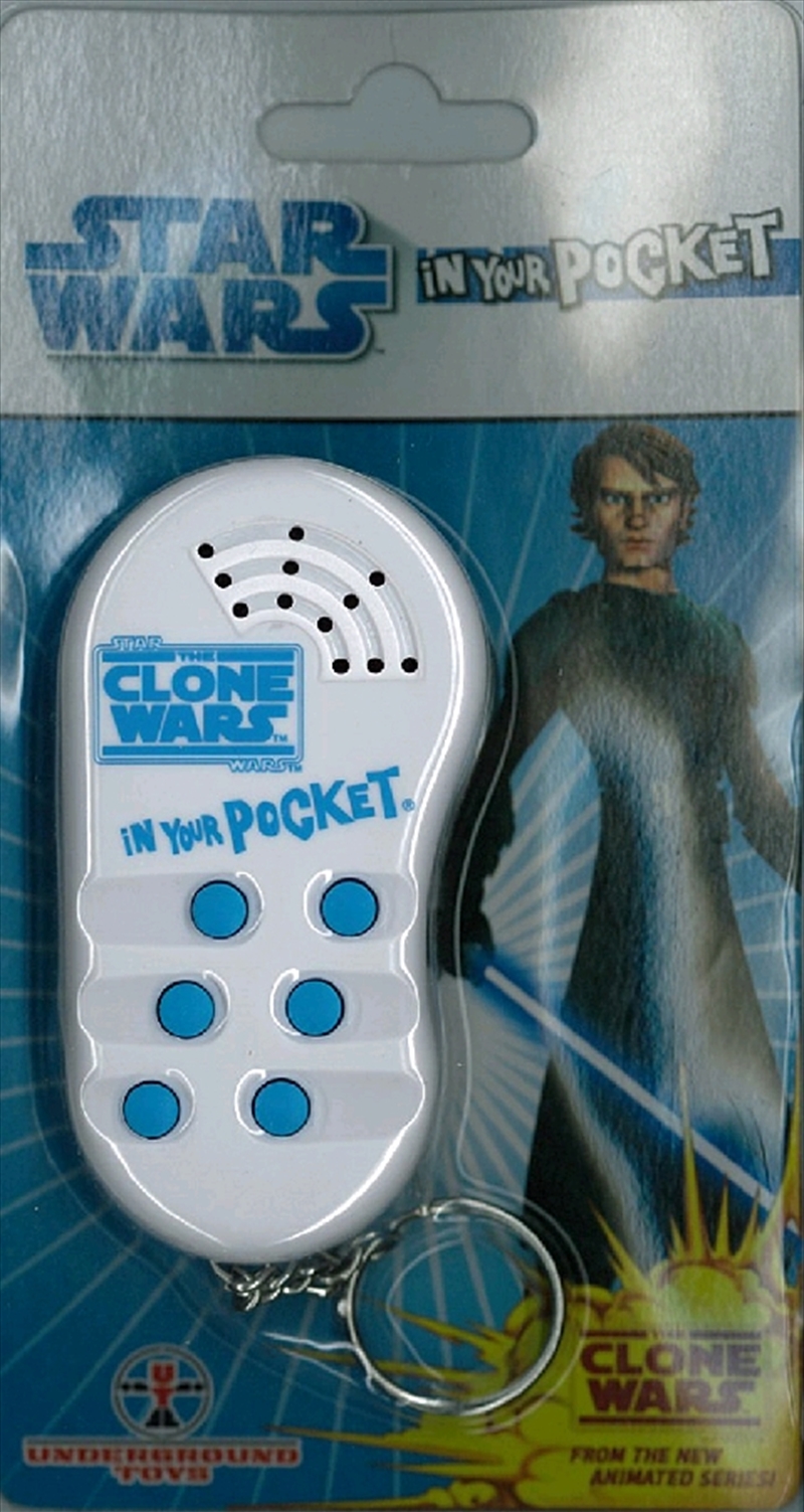 Star Wars: The Clone Wars - In Your Pocket Talking Keychain/Product Detail/Keyrings