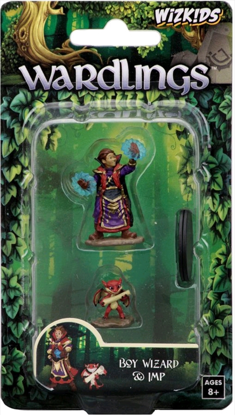 Wardlings - Boy Wizard & Imp Pre-Painted Minis/Product Detail/RPG Games