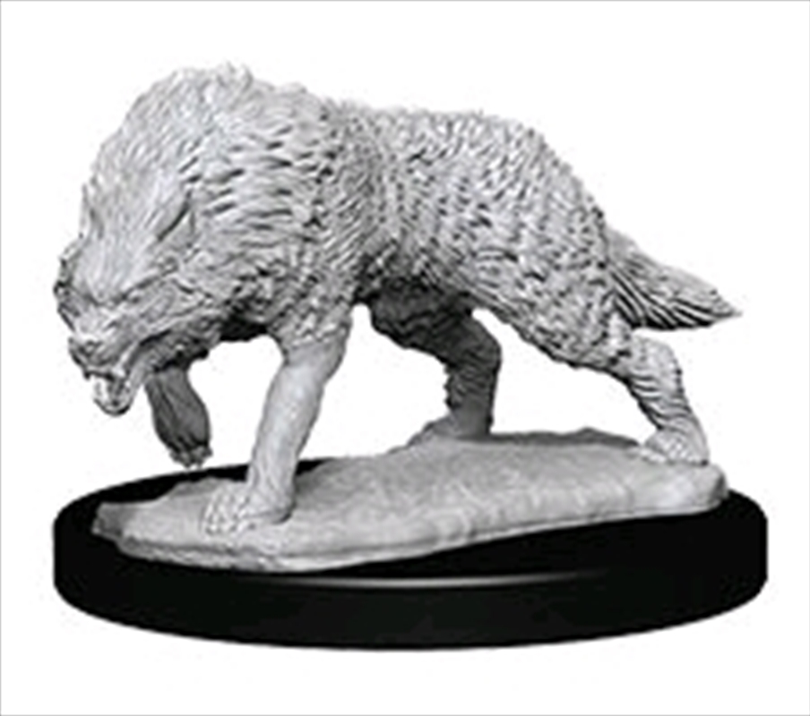 Wizkids - Deep Cuts Unpainted Miniatures: Timber Wolves/Product Detail/RPG Games