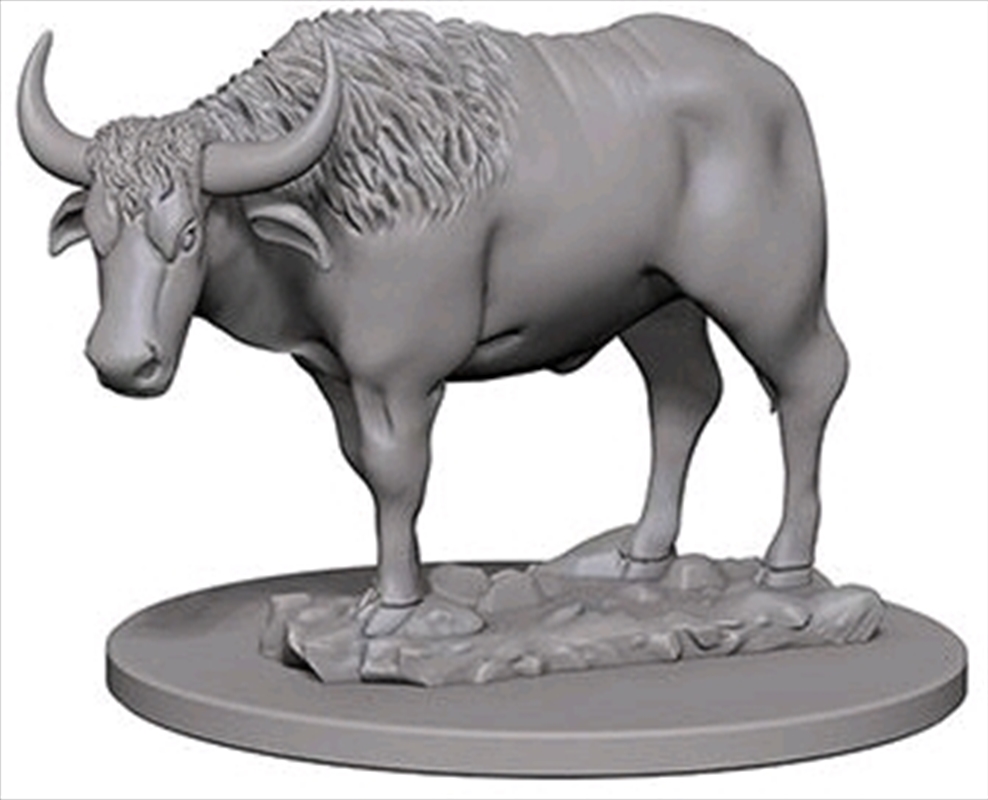 Wizkids - Deep Cuts Unpainted Miniatures: Oxen/Product Detail/RPG Games