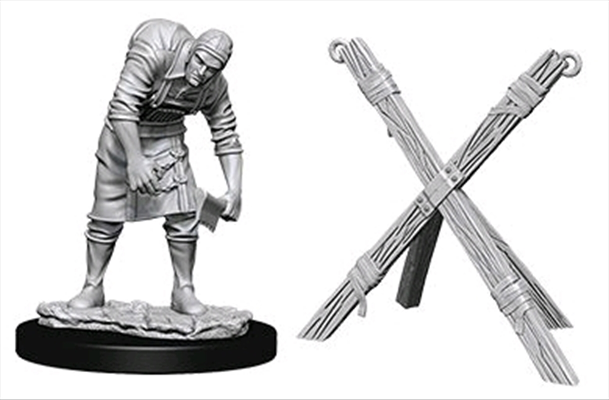 Wizkids - Deep Cuts Unpainted Miniatures: Assistant & Torture Cross/Product Detail/RPG Games
