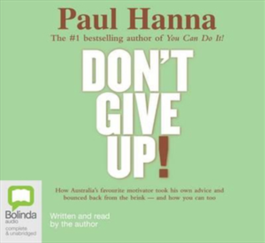Don't Give Up!/Product Detail/Self Help & Personal Development