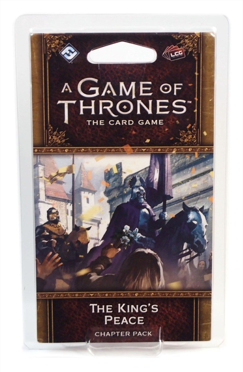 A Game of Thrones Card Game (2nd Edition): The King's Peace/Product Detail/Card Games