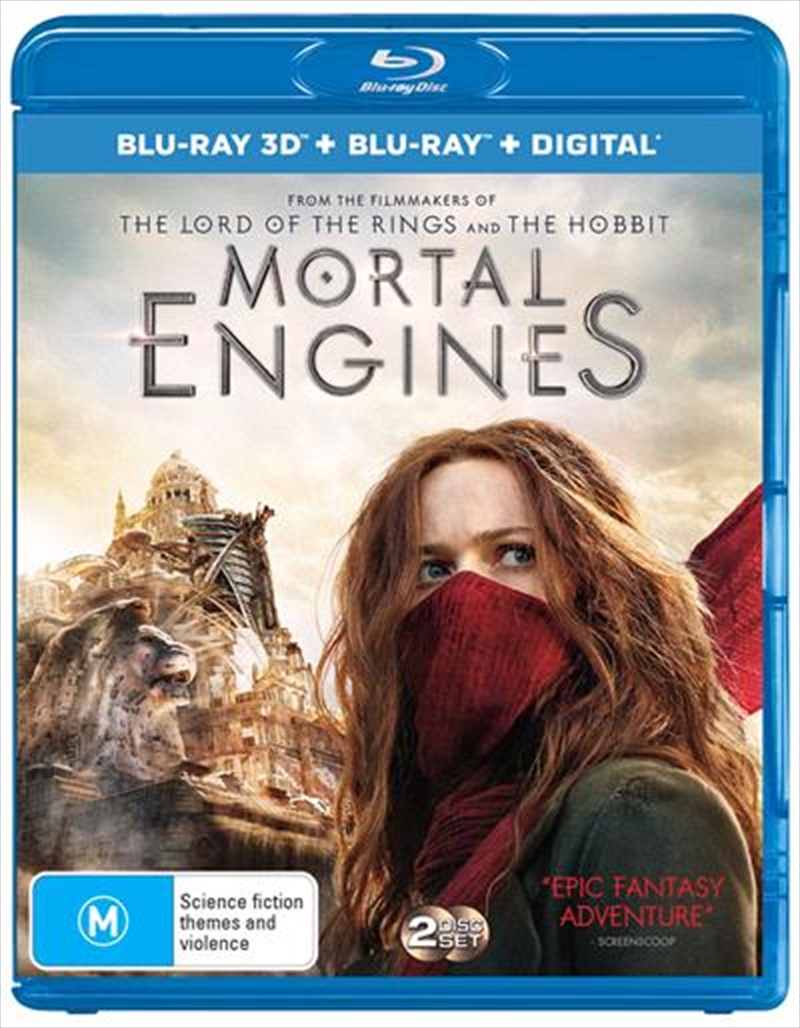 Mortal Engines  3D + 2D Blu-ray + Digital Copy/Product Detail/Fantasy