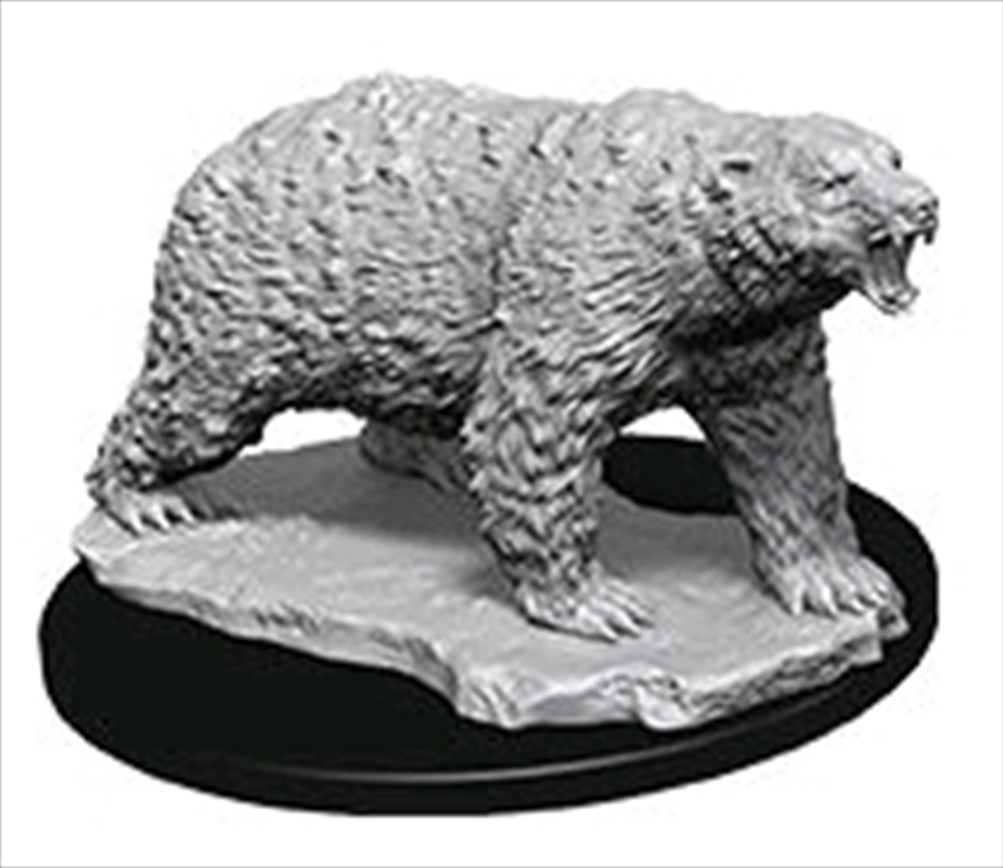 Wizkids - Deep Cuts Unpainted Polar Bear/Product Detail/RPG Games