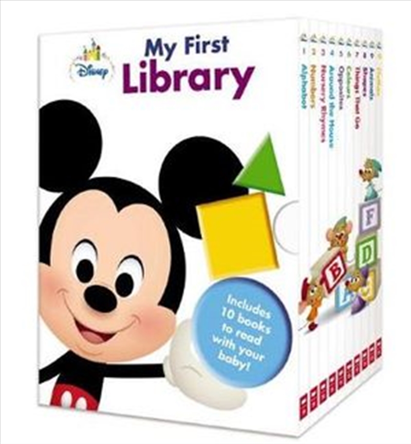 Buy Disney Baby My First Library by Scholastic Australia in Books Sanity