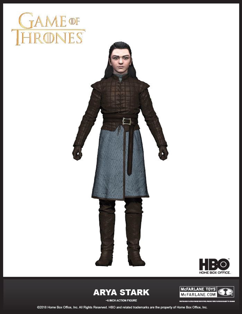 Game of Thrones - Arya Stark 6 Inch Action Figure/Product Detail/Figurines