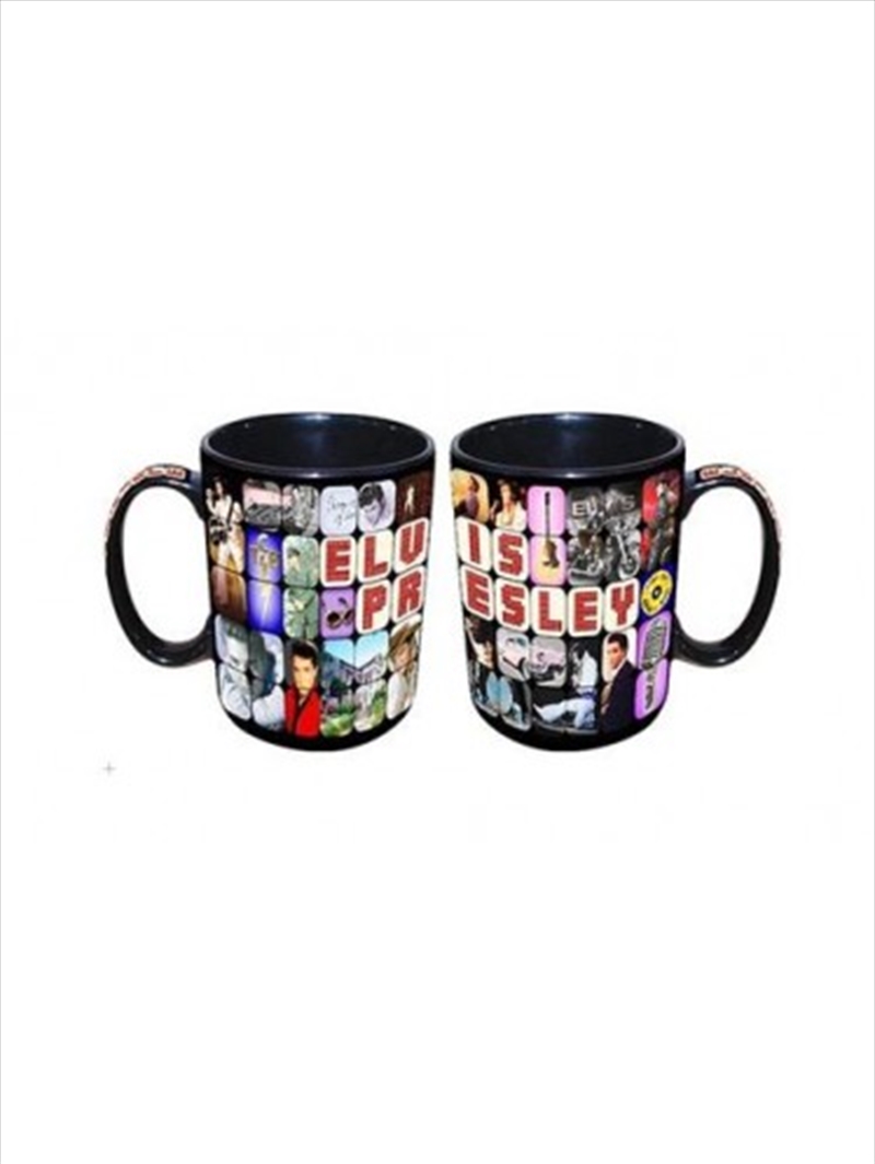 Elvis Grid Collage Mug/Product Detail/Mugs