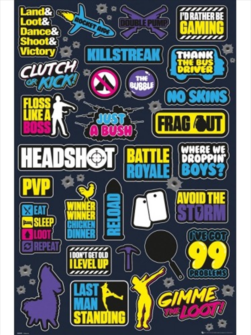 Battle Royale Infographic Poster/Product Detail/Posters & Prints