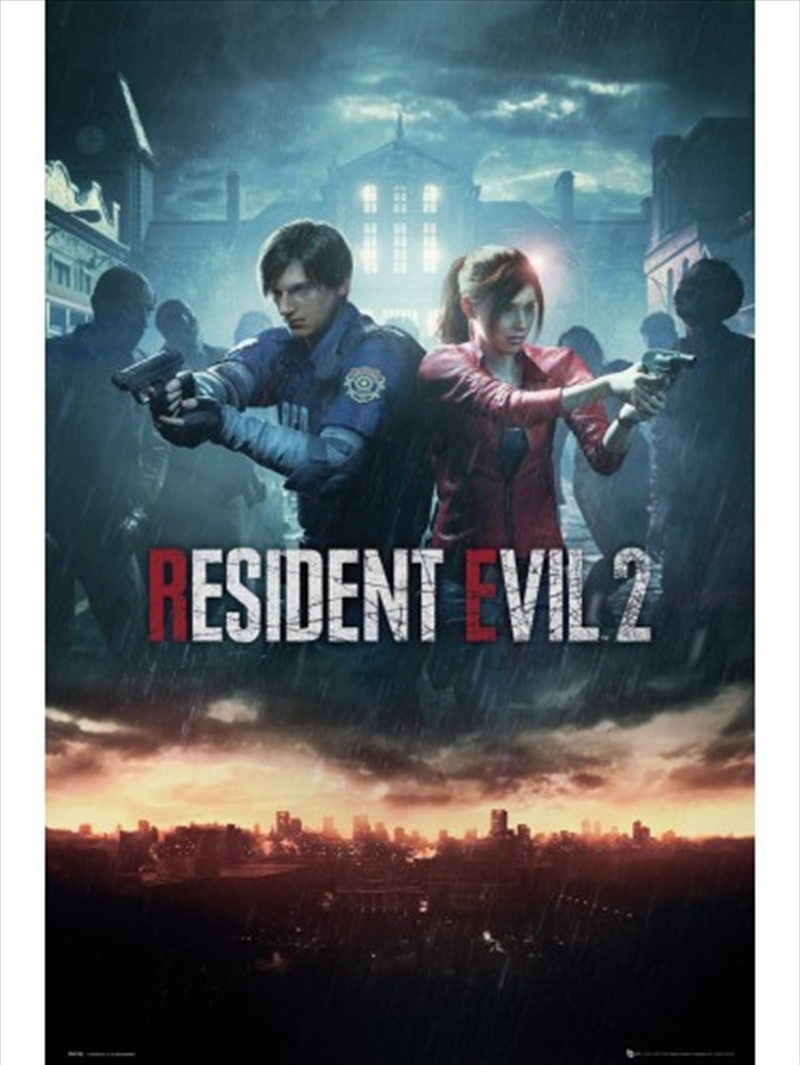Resident Evil 2 City Key Art Poster/Product Detail/Posters & Prints