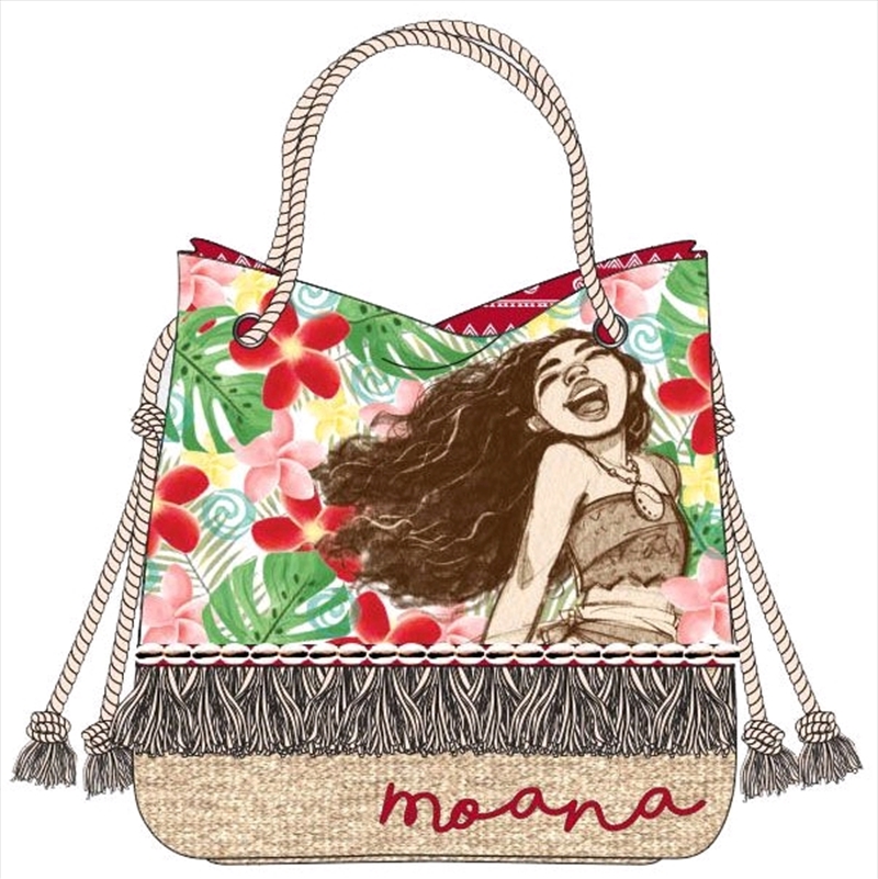 Loungefly - Moana - Sketch Print Burlap Tote/Product Detail/Bags